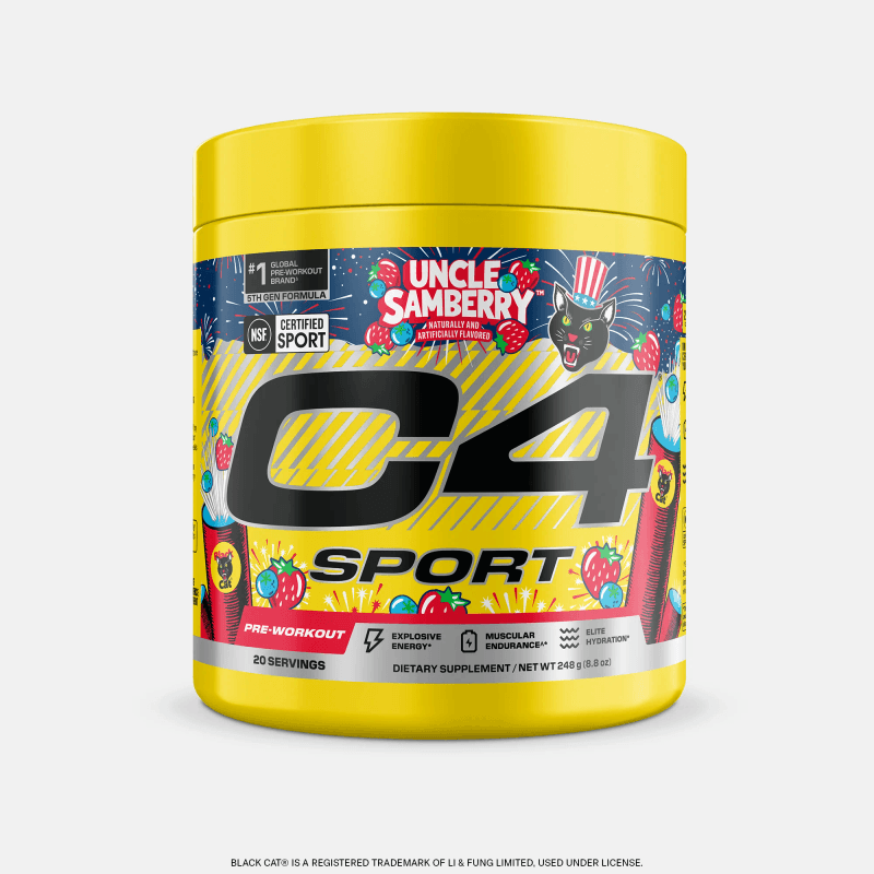 C4 Sport® Pre-Workout x Black Cat®