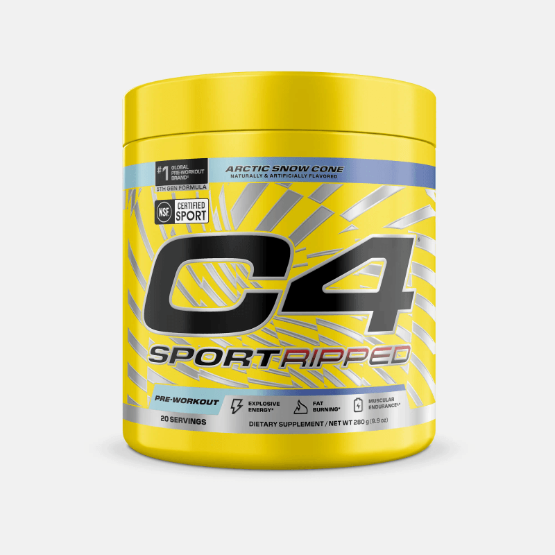 C4 Sport Ripped™ Pre-Workout - Arctic Snow Cone