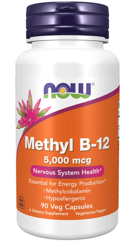 Methyl B-12 5000 mcg Veg Capsules