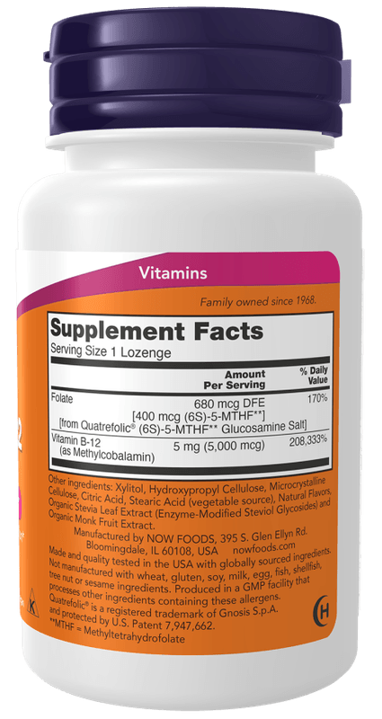 Vitamin B-12 5000 mcg Lozenges