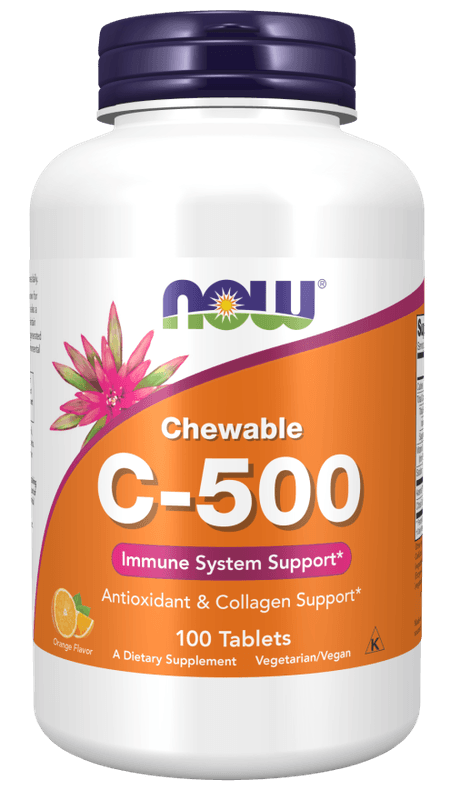 Vitamin C-500 Orange Chewable Tablets