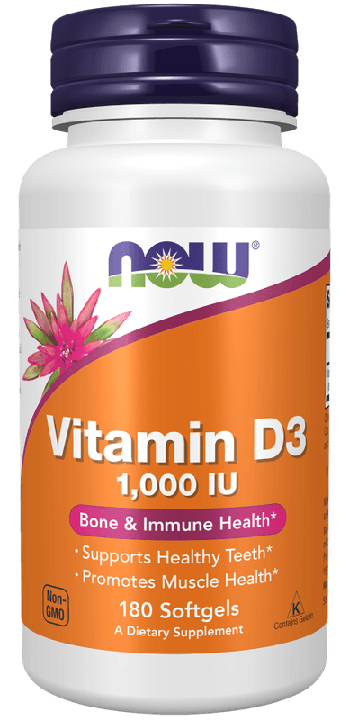 Vitamin D3 1000 IU Softgels