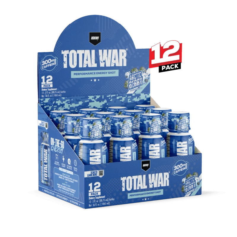 TOTAL WAR Energy Shots (12 Pack)